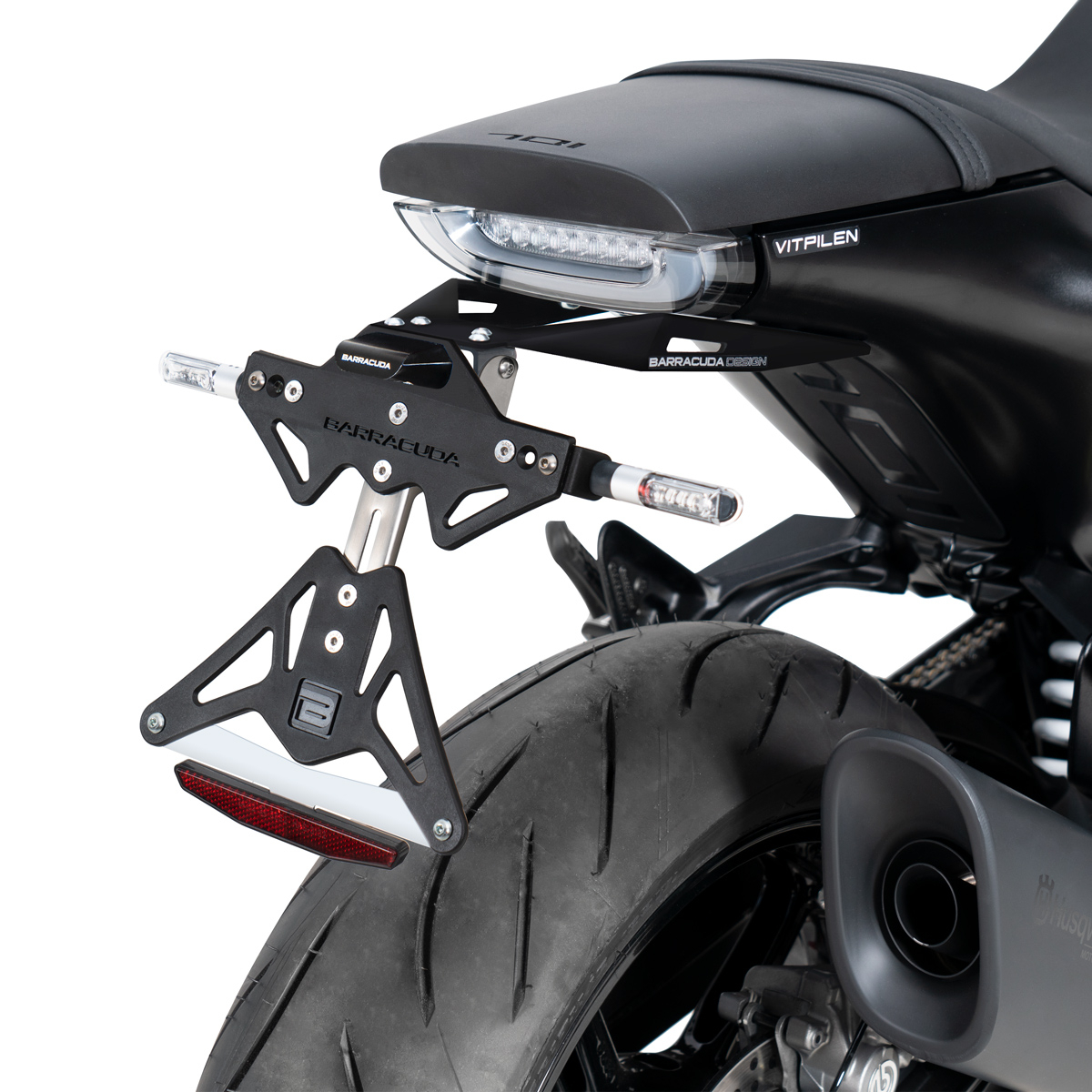 Husqvarna Vitpilen Barracuda Motorcycle License Plate Holder Kit