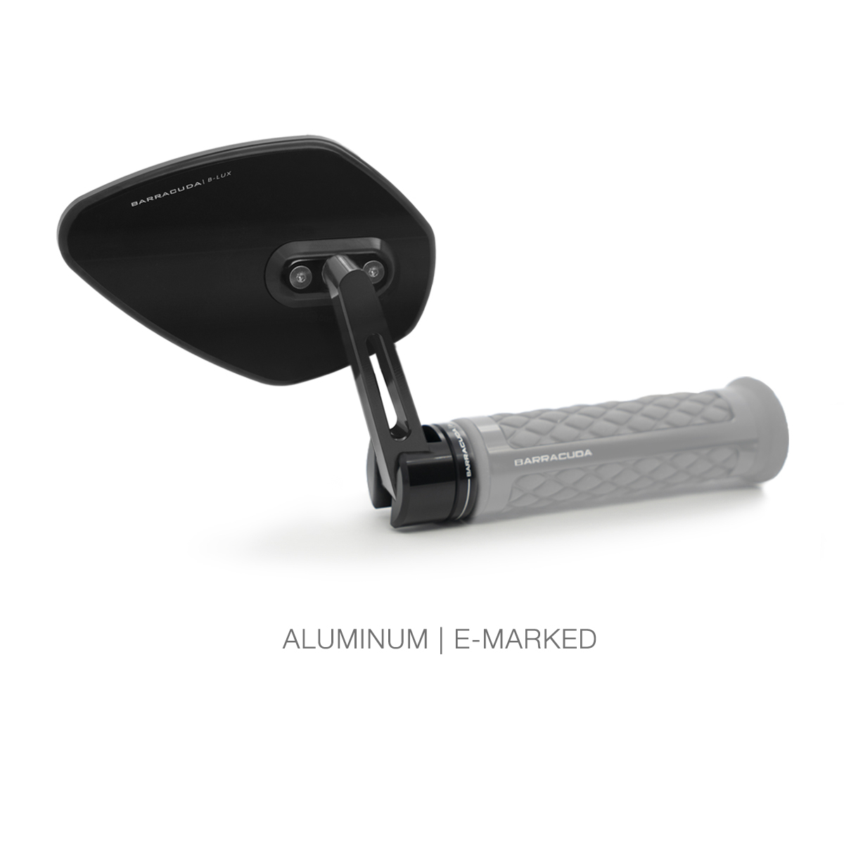 BARRACUDA　B-LUXシリーズ　SKIN-S　ミラーセット　ゴールド Skin-Z B-Lux Universal E-Marked Barracuda Moto Rearview Mirrors