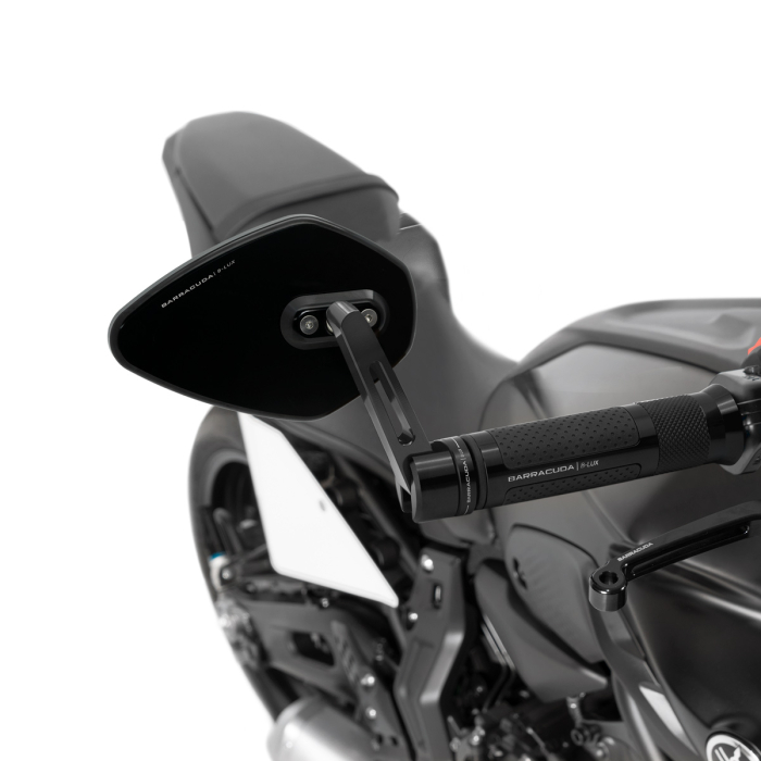 BARRACUDA　B-LUXシリーズ　SKIN-S　ミラーセット　ゴールド バイクミラー BARRACUDA SKIN-Z B-LUX